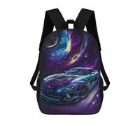sinyumoney Mochilas Infantiles Impresas En 3D Galactic Sports Car Artwork-2 Mochilas Mochilas De Moda Casual Mochila De Día Bonitas Bolsas De Viaje Mochila Casual Para Exteriores Para Niño Y Niña