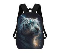 sinyumoney Mochilas Infantiles Impresas En 3D Galactic Tiger Portrait -2 Mochilas Mochilas De Moda Casual Mochila De Día Bonitas Bolsas De Viaje Mochila Casual Para Exteriores Para Niño Y Niña
