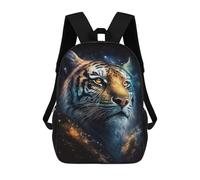 sinyumoney Mochilas Infantiles Impresas En 3D Galactic Tiger Portrait-29 Mochilas Mochilas De Moda Casual Mochila De Día Bonitas Bolsas De Viaje Mochila Casual Para Exteriores Para Niño Y Niña