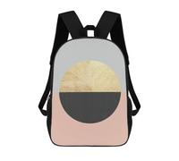 sinyumoney Mochilas Infantiles Impresas En 3D Geometric Textures 05 Mochila Escolar Infantil Linda Mochila Informal Para Exteriores Para Niños Estudiantes De Secundaria 17inch