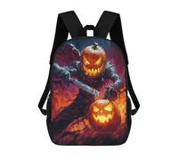sinyumoney Mochilas Infantiles Impresas En 3D Halloween Posters Mochila Escolar Infantil Linda Mochila Informal Para Exteriores Para Niños Estudiantes De Secundaria 17inch