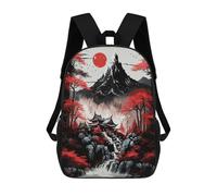 sinyumoney Mochilas Infantiles Impresas En 3D Hidden Monastery Sumi Art Mochila Escolar Infantil Linda Mochila Informal Para Exteriores Para Niños Estudiantes De Secundaria 17inch