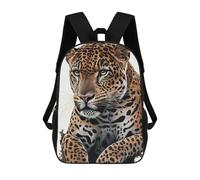 sinyumoney Mochilas Infantiles Impresas En 3D Jaguar Painting Animal Mochila Escolar Infantil Linda Mochila Informal Para Exteriores Para Niños Estudiantes De Secundaria 17inch