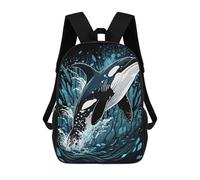 sinyumoney Mochilas Infantiles Impresas En 3D Majestic Beauty Mochila Escolar Infantil Linda Mochila Informal Para Exteriores Para Niños Estudiantes De Secundaria 17inch