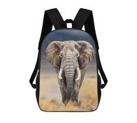 sinyumoney Mochilas Infantiles Impresas En 3D Majestic Elephant Portrait Mochilas Mochilas De Moda Casual Mochila De Día Bonitas Bolsas De Viaje Mochila Casual Para Exteriores Para Niño Y Niña