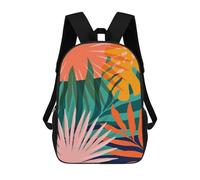 sinyumoney Mochilas Infantiles Impresas En 3D Minimalist Floral 43 Mochila Escolar Infantil Linda Mochila Informal Para Exteriores Para Niños Estudiantes De Secundaria 17inch