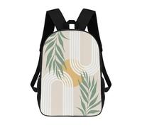 sinyumoney Mochilas Infantiles Impresas En 3D Minimalist Floral 49 Mochila Escolar Infantil Linda Mochila Informal Para Exteriores Para Niños Estudiantes De Secundaria 17inch