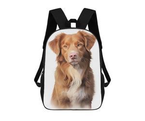 sinyumoney Mochilas Infantiles Impresas En 3D Nova Scotia Duck Dog Mochila Escolar Infantil Linda Mochila Informal Para Exteriores Para Niños Estudiantes De Secundaria 17inch