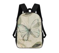 sinyumoney Mochilas Infantiles Impresas En 3D Papillon II Mochila Escolar Infantil Linda Mochila Informal Para Exteriores Para Niños Estudiantes De Secundaria 17inch