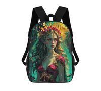 sinyumoney Mochilas Infantiles Impresas En 3D Persephone Queen of Dual Realms Mochila Escolar Infantil Linda Mochila Informal Para Exteriores Para Niños Estudiantes De Secundaria 17inch