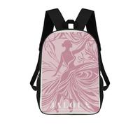 sinyumoney Mochilas Infantiles Impresas En 3D Pink Ballet Poster Mochilas Mochilas De Moda Casual Mochila De Día Bonitas Bolsas De Viaje Mochila Casual Para Exteriores Para Niño Y Niña