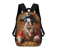 sinyumoney Mochilas Infantiles Impresas En 3D Pirate Dog Treasure Chest-16 Mochilas Mochilas De Moda Casual Mochila De Día Bonitas Bolsas De Viaje Mochila Casual Para Exteriores Para Niño Y Niña