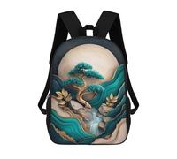 sinyumoney Mochilas Infantiles Impresas En 3D Serene Zen Garden Landscape Mochilas Mochilas De Moda Casual Mochila De Día Bonitas Bolsas De Viaje Mochila Casual Para Exteriores Para Niño Y Niña