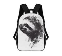 sinyumoney Mochilas Infantiles Impresas En 3D Sloth Watercolor Mochilas Para Libros Para Niños Y Niñas Mochila Escolar Infantil Con Bolsillos Grandes Para Niños 17inch