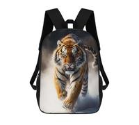 sinyumoney Mochilas Infantiles Impresas En 3D Snowy Tiger Stroll -1 Mochila Escolar Infantil Linda Mochila Informal Para Exteriores Para Niños Estudiantes De Secundaria 17inch