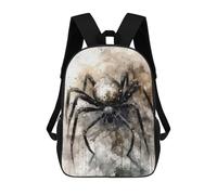 sinyumoney Mochilas Infantiles Impresas En 3D Spider Inked Arachnid Mochilas Para Libros Para Niños Y Niñas Mochila Escolar Infantil Con Bolsillos Grandes Para Niños 17inch