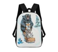 sinyumoney Mochilas Infantiles Impresas En 3D The Big Hill Mochila Escolar Infantil Linda Mochila Informal Para Exteriores Para Niños Estudiantes De Secundaria 17inch