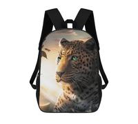 sinyumoney Mochilas Infantiles Impresas En 3D The Leopard And Wasp Mochila Escolar Infantil Linda Mochila Informal Para Exteriores Para Niños Estudiantes De Secundaria 17inch