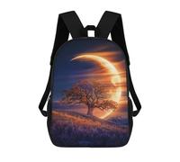 sinyumoney Mochilas Infantiles Impresas En 3D The Sentinel of Emberfall Mochila Escolar Infantil Linda Mochila Informal Para Exteriores Para Niños Estudiantes De Secundaria 17inch