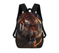 sinyumoney Mochilas Infantiles Impresas En 3D Tiger Angry Animal Roar Mochila Escolar Infantil Linda Mochila Informal Para Exteriores Para Niños Estudiantes De Secundaria 17inch