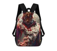 sinyumoney Mochilas Infantiles Impresas En 3D Tiger Hybrid Mythical Fusion Mochilas Para Libros Para Niños Y Niñas Mochila Escolar Infantil Con Bolsillos Grandes Para Niños 17inch