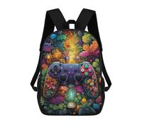 sinyumoney Mochilas Infantiles Impresas En 3D Video Game Controller in Nature -2 Mochilas Escolares Para Niños Y Niñas Mochilas De Viaje Bolsas Para Libros Para La Escuela O Viajes 17inch