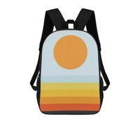 sinyumoney Mochilas Infantiles Impresas En 3D Watercolor Landscape 09 Mochila Escolar Infantil Linda Mochila Informal Para Exteriores Para Niños Estudiantes De Secundaria 17inch
