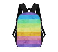 sinyumoney Mochilas Infantiles Impresas En 3D Watercolor Landscape 15 Mochila Escolar Infantil Linda Mochila Informal Para Exteriores Para Niños Estudiantes De Secundaria 17inch
