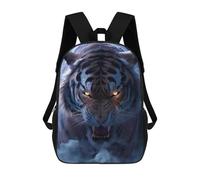 sinyumoney Mochilas Infantiles Impresas En 3D Wild Tiger Roar -1 Mochilas Mochilas De Moda Casual Mochila De Día Bonitas Bolsas De Viaje Mochila Casual Para Exteriores Para Niño Y Niña