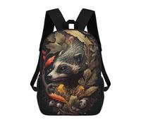 sinyumoney Mochilas Myth Badger Wild Animal Mochila Escolar Para Niños Mochila Escolar Impresa En 3D Para Niños Estudiantes De Primaria Y Secundaria 17inch