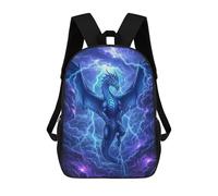 sinyumoney Mochilas Para Niños 17inch Mochila Blue Dragon in Stormy Sky Mochila Impresa En 3D Para La Escuela Mochila De Moda Mochilas De Viaje Mochilas Escolares Para La Escuela O Para Viajar
