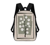 sinyumoney Mochilas Para Niños 17inch Mochila Cherry Blossom Mid Century Mochila Impresa En 3D Para La Escuela Mochila De Moda Mochilas De Viaje Mochilas Escolares Para La Escuela O Para Viajar