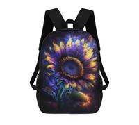 sinyumoney Mochilas Para Niños 17inch Mochila Cosmic Sunflower Bloom-5 Mochila Impresa En 3D Para La Escuela Mochila De Moda Mochilas De Viaje Mochilas Escolares Para La Escuela O Para Viajar