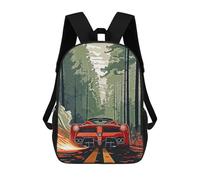 sinyumoney Mochilas Para Niños 17inch Mochila Discovering Hidden Forests Mochila Impresa En 3D Para La Escuela Mochila De Moda Mochilas De Viaje Mochilas Escolares Para La Escuela O Para Viajar