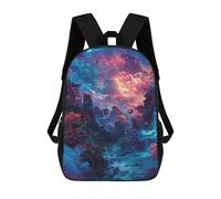 sinyumoney Mochilas Para Niños 17inch Mochila Enchanted Fantasy Forest Mochila Impresa En 3D Para La Escuela Mochila De Moda Mochilas De Viaje Mochilas Escolares Para La Escuela O Para Viajar