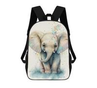 sinyumoney Mochilas Para Niños 17inch Mochila Funny Little Elephant Mochila Impresa En 3D Para La Escuela Mochila De Moda Mochilas De Viaje Mochilas Escolares Para La Escuela O Para Viajar