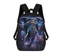 sinyumoney Mochilas Para Niños 17inch Mochila Galactic Elephant Majesty Mochila Impresa En 3D Para La Escuela Mochila De Moda Mochilas De Viaje Mochilas Escolares Para La Escuela O Para Viajar