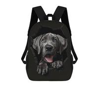 sinyumoney Mochilas Para Niños 17inch Mochila Great Dane Mochila Impresa En 3D Para La Escuela Mochila De Moda Mochilas De Viaje Mochilas Escolares Para La Escuela O Para Viajar