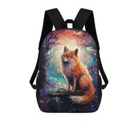 sinyumoney Mochilas Para Niños 17inch Mochila Magical Forest Fox-8 Mochila Impresa En 3D Para La Escuela Mochila De Moda Mochilas De Viaje Mochilas Escolares Para La Escuela O Para Viajar