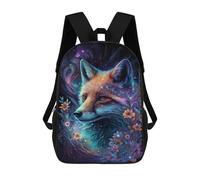 sinyumoney Mochilas Para Niños 17inch Mochila Magical Fox Fantasy Artwork Mochila Impresa En 3D Para La Escuela Mochila De Moda Mochilas De Viaje Mochilas Escolares Para La Escuela O Para Viajar