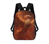 sinyumoney Mochilas Para Niños 17inch Mochila Phoenix Rising Mythical Bird Art Mochila Impresa En 3D Para La Escuela Mochila De Moda Mochilas De Viaje Mochilas Escolares Para La Escuela O Para Viajar