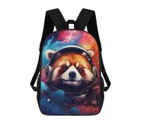 sinyumoney Mochilas Para Niños 17inch Mochila Space Panda Adventure Mochila Impresa En 3D Para La Escuela Mochila De Moda Mochilas De Viaje Mochilas Escolares Para La Escuela O Para Viajar