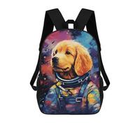 sinyumoney Mochilas Para Niños 17inch Mochila Space Pup Adventure -37 Mochila Impresa En 3D Para La Escuela Mochila De Moda Mochilas De Viaje Mochilas Escolares Para La Escuela O Para Viajar