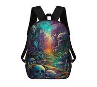 sinyumoney Mochilas Para Niños 17inch Mochila Spooky Halloween Poster Mochila Impresa En 3D Para La Escuela Mochila De Moda Mochilas De Viaje Mochilas Escolares Para La Escuela O Para Viajar