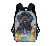 sinyumoney Mochilas Para Niños A Bouvier Des Flandres Dog Mochila Escolar Mochila Para Niños Mochila De Viaje Mochilas Para Libros Mochila Impresa En 3D Para Niños Y Niñas 17inch