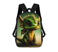sinyumoney Mochilas Para Niños Adorable Baby Dragon Figurine Mochila Escolar Impresa En 3D Para Niños Mochilas De Viaje De Moda Para Niños Estudiantes Escolares 17inch