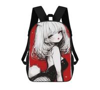 sinyumoney Mochilas Para Niños Anime Bunny Girl Illustration Mochila Escolar Impresa En 3D Para Niños Mochilas De Viaje De Moda Para Niños Estudiantes Escolares 17inch