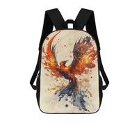 sinyumoney Mochilas Para Niños Best Phoenix Mochila Escolar Mochila Para Niños Mochila De Viaje Mochilas Para Libros Mochila Impresa En 3D Para Niños Y Niñas 17inch