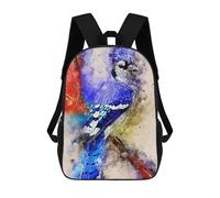 sinyumoney Mochilas Para Niños Bird Watercolor New Mochila Escolar Para Niños Mochila De Viaje Mochila Escolar Para Estudiantes Bolsa Para Libros Y Material Escolar Mochilas Escolares 17inch
