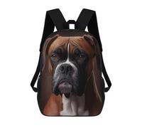 sinyumoney Mochilas Para Niños Boxer Oil Paint Mochila Escolar Impresa En 3D Para Niños Mochilas De Viaje De Moda Para Niños Estudiantes Escolares 17inch
